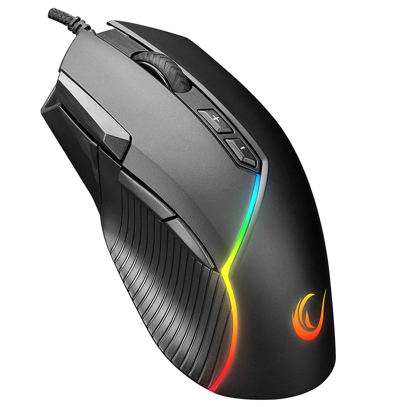 Mysz gamingowa Rampage z podświetleniem RGB – urządzenia sterujące FEN.
